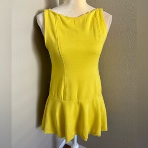 Alice & Olivia Yellow Dress Size 6